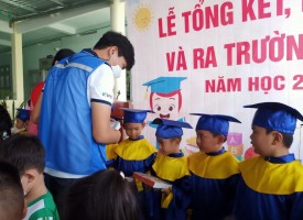 01 June 2022 - KVPS support to build auxiliary constructions at Ninh Yen Kindergarten